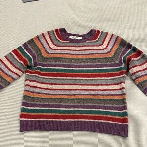 Colorful Striped Women's Sweater